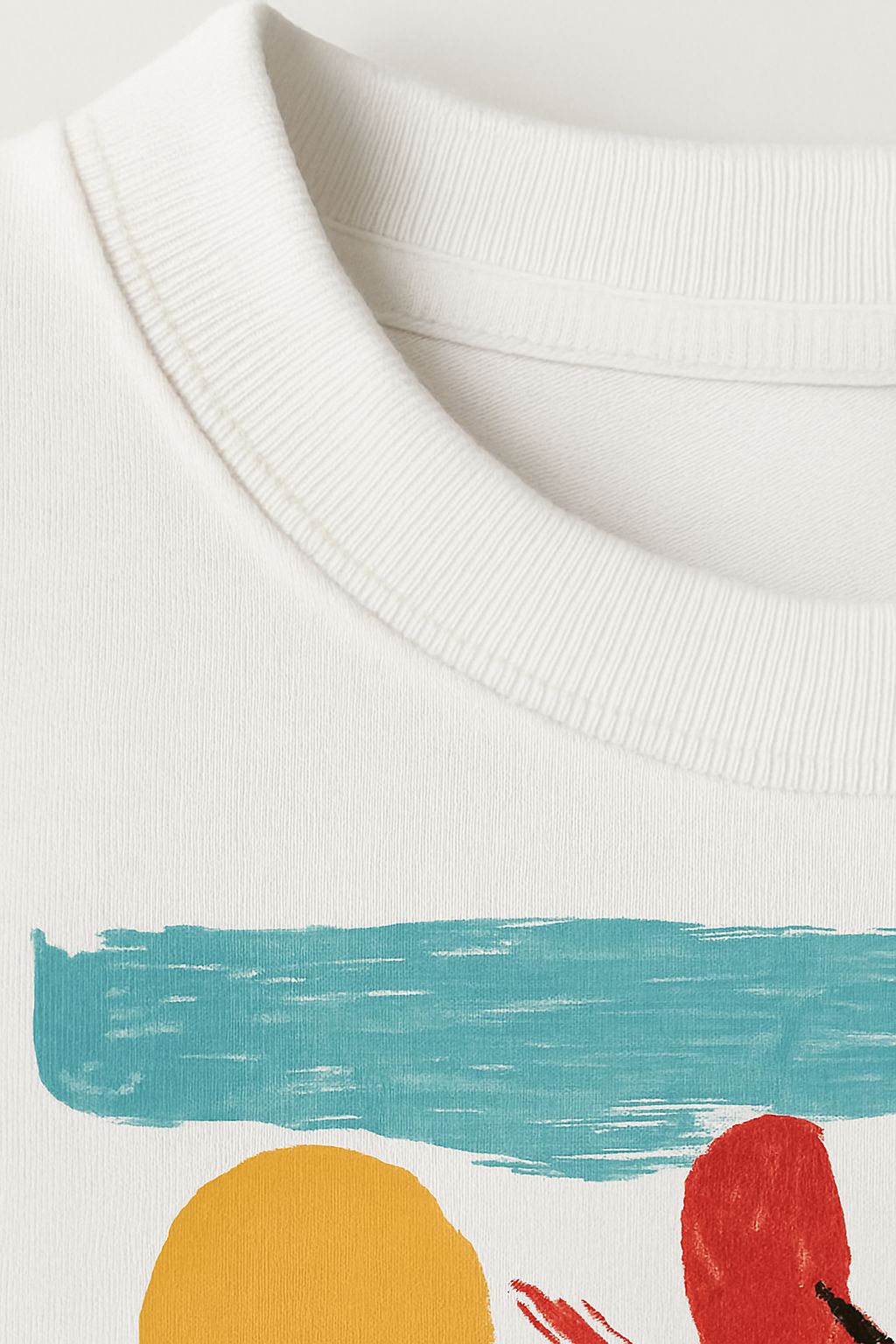 Sun & Scribbles” Kids’ T-Shirt — 100% Cotton, Unisex, Made in Sacramento