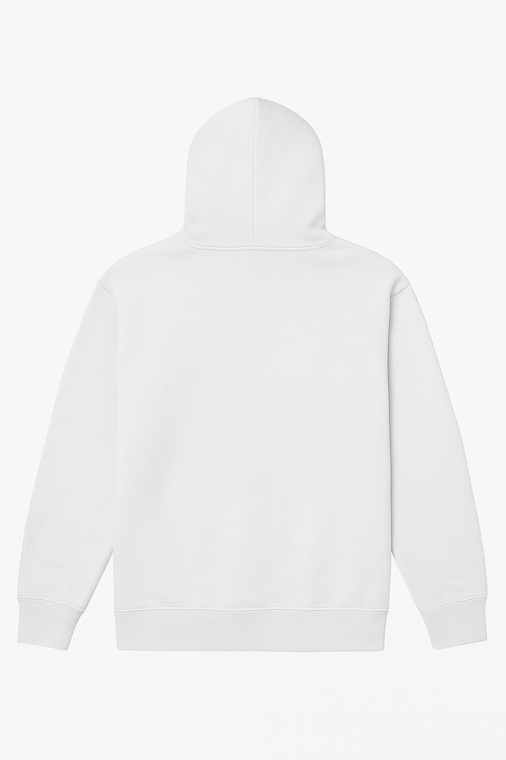 White Hoodie – “Simple Person” Design by Simon, Age 9