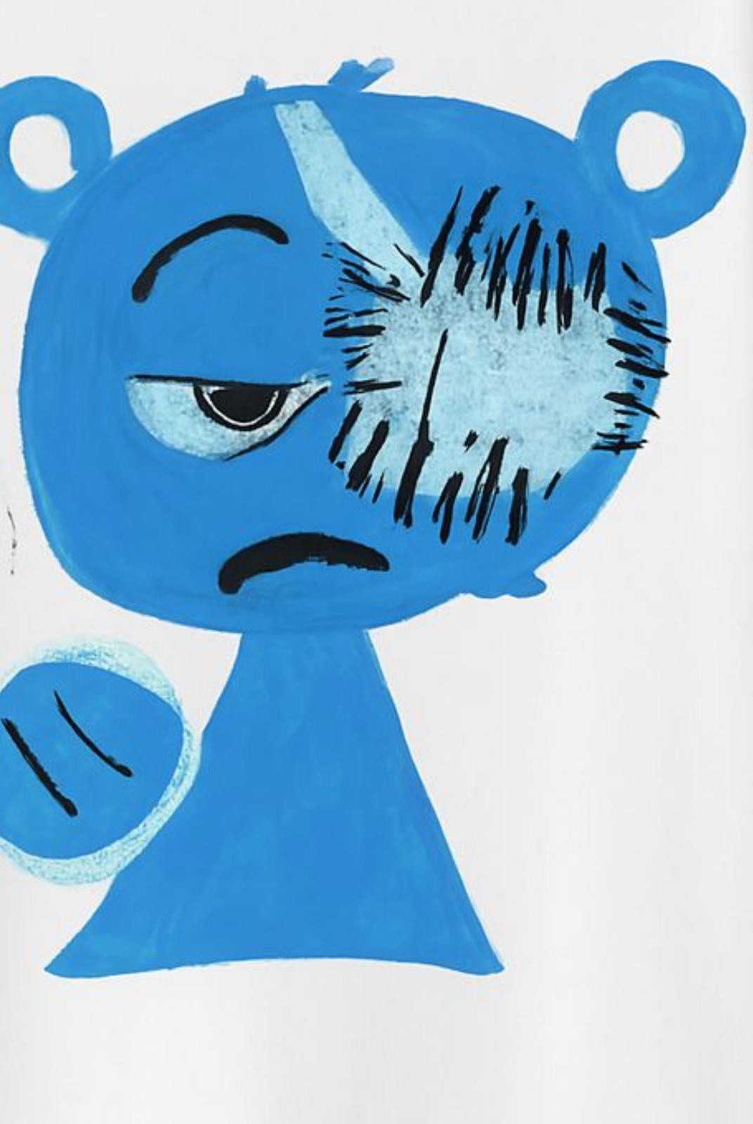 T-shirt with Blue Bear | Draw & Wear