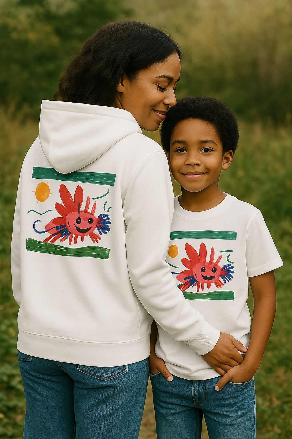 Color Life Hoodie — Kids’ Abstract Art