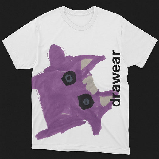 Art T-Shirt – “Purple Creature” | DrawWear