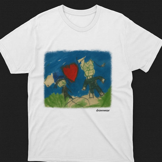 Making Peace — Unisex T-Shirt with Artwork by Maria (Age 6)